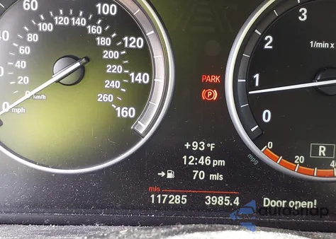 2012 BMW X3 xDrive35I из США, поврежденный, VIN 5UXWX7C59CL889288